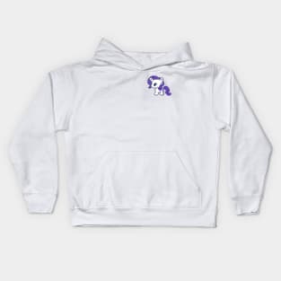 Little pony rarity Kids Hoodie